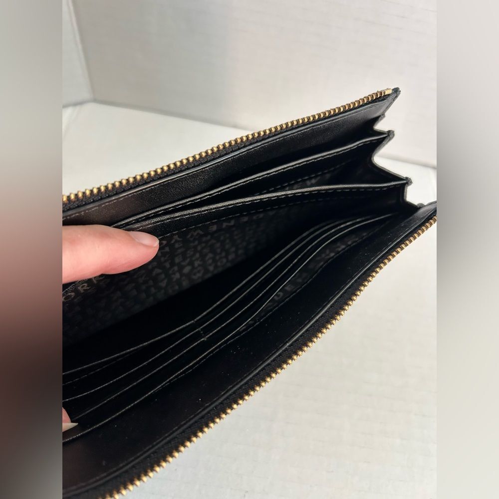 Kate Spade Black Gem-Studded Jeweled Wallet Clutch - Picture 6 of 13